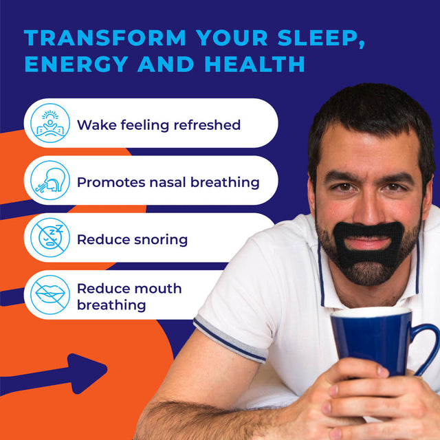 MyoTape Mouth Tape For Beards