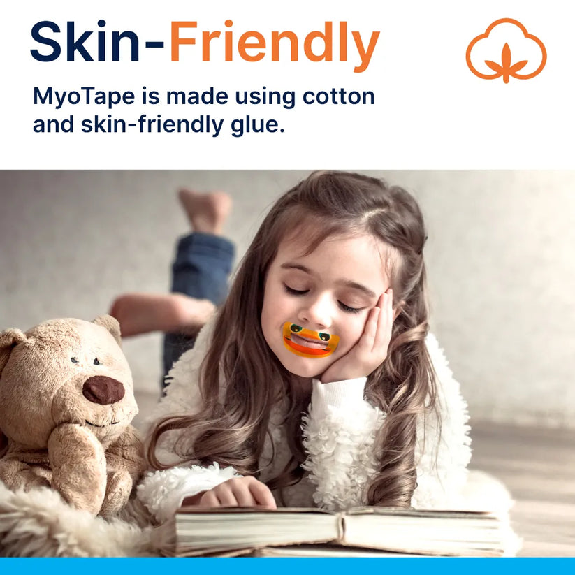 MyoTape Mouth Tape For Kids (90 Strips) - Whiter Smile