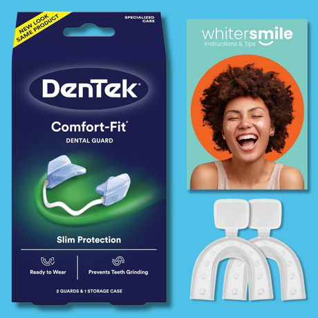 DenTek Comfort Fit Night Dental Guard - Whiter Smile