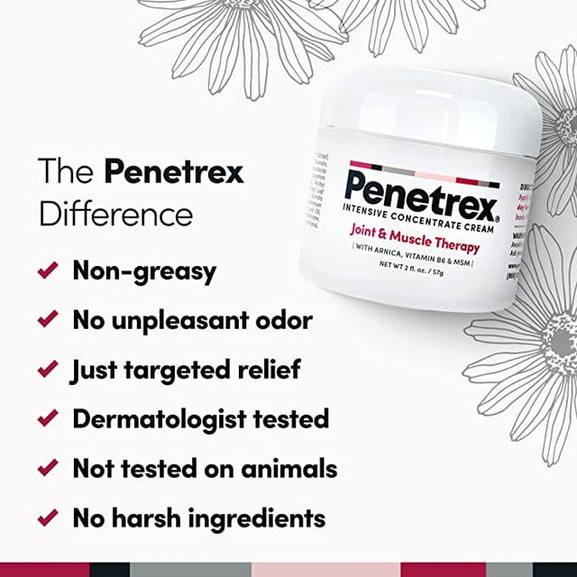 Penetrex Pain Relief Joint & Muscle Therapy 2oz (57g) Penetrex