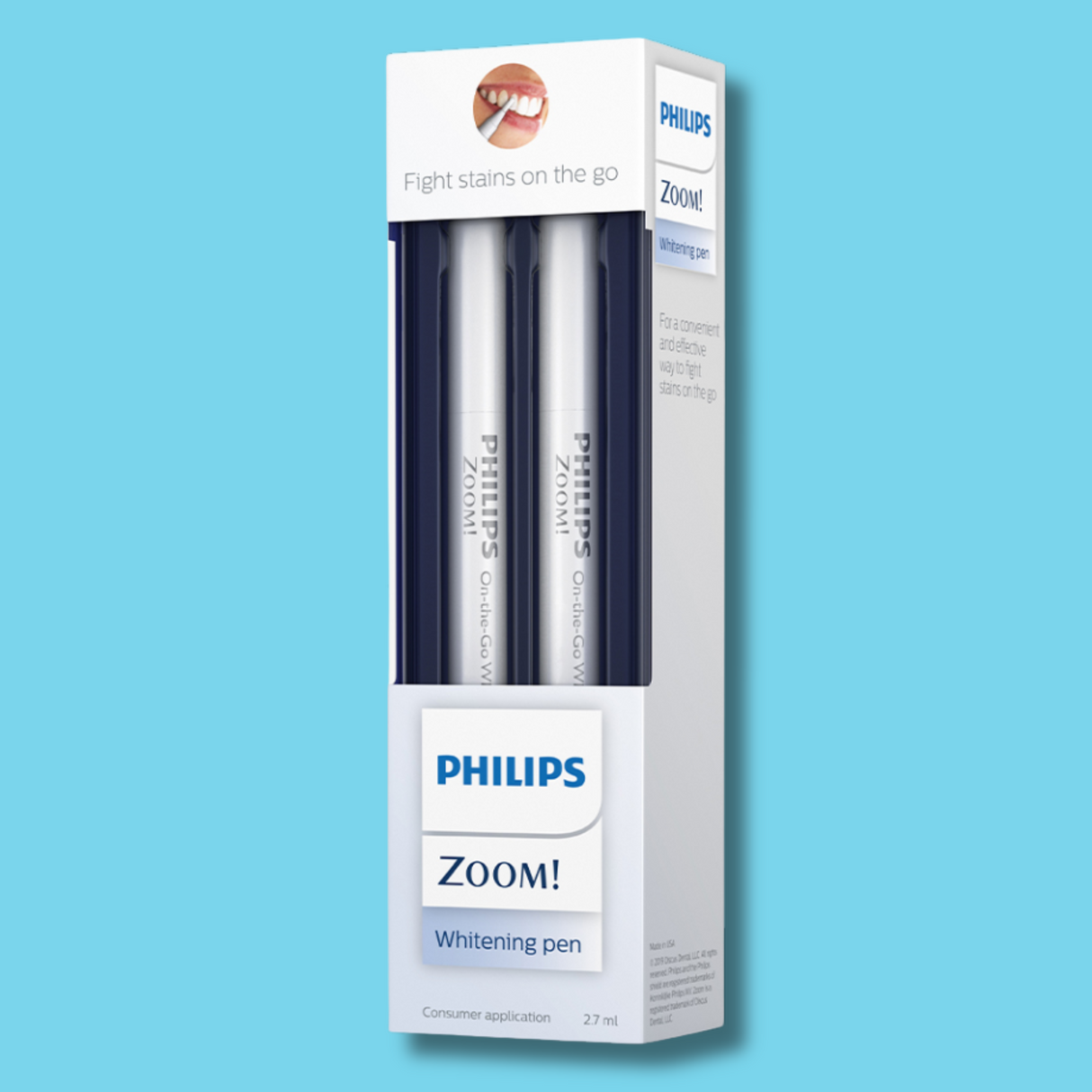 Philips ZOOM! Sonicare Whitening 2 Pen Kit 5.25% HP (Mint) - Whiter Smile