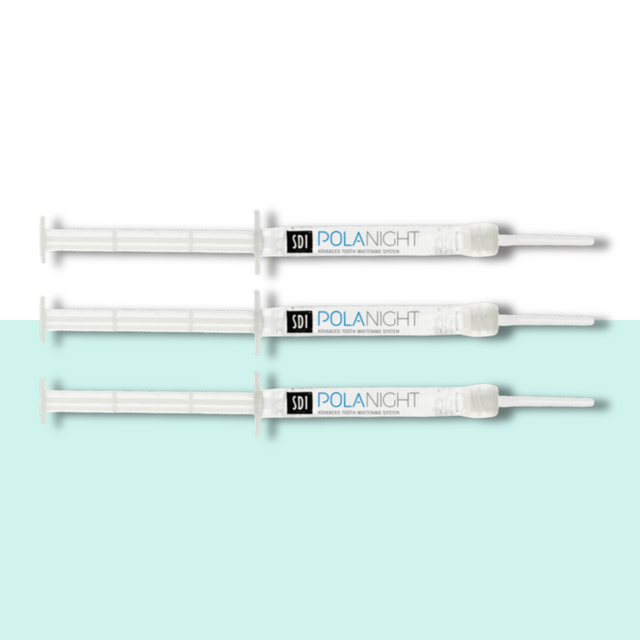 SDI PolaNight Whitening Gel 10% CP 3 x 1.3g Syringes (Best Before 12/23) - Whiter Smile