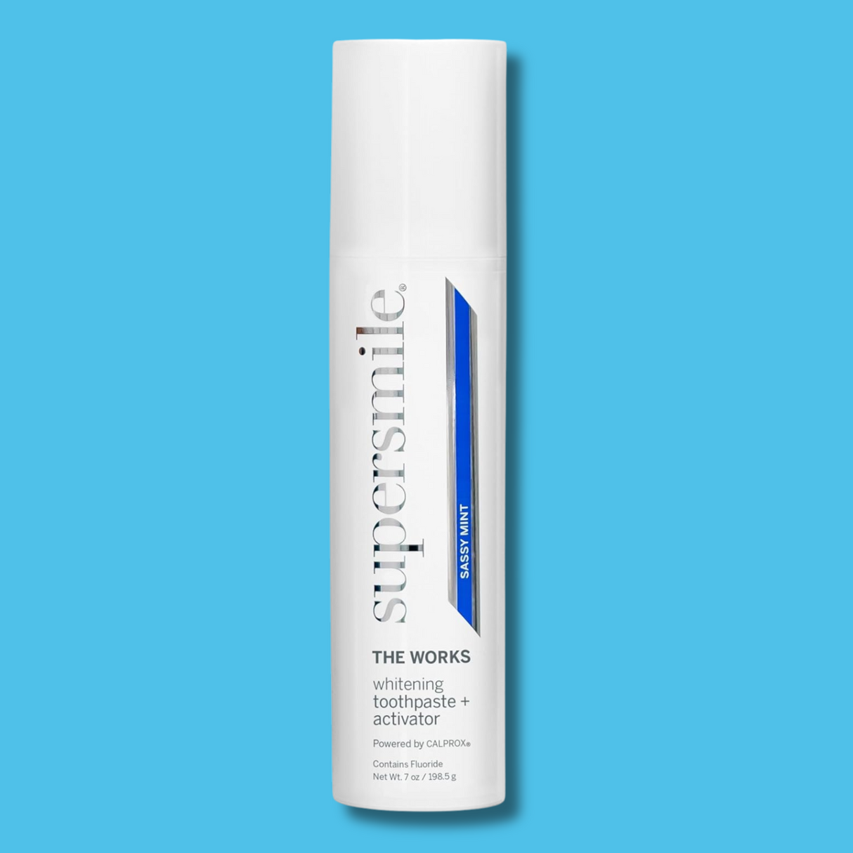 Supersmile The Works Whitening Toothpaste + Activator 198.5g (Best Before 12/25) - Whiter Smile