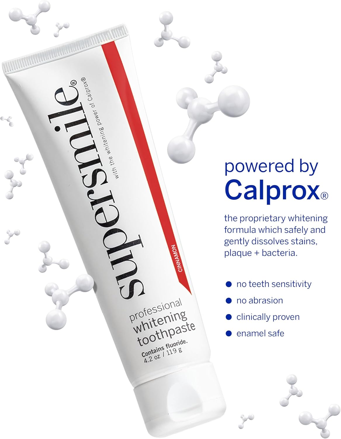 Supersmile Whitening Toothpaste (Cinnamon Burst) 119g - Whiter Smile