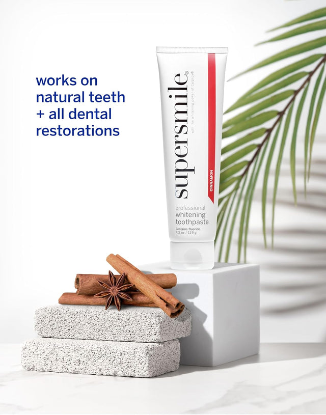 Supersmile Whitening Toothpaste (Cinnamon Burst) 119g - Whiter Smile