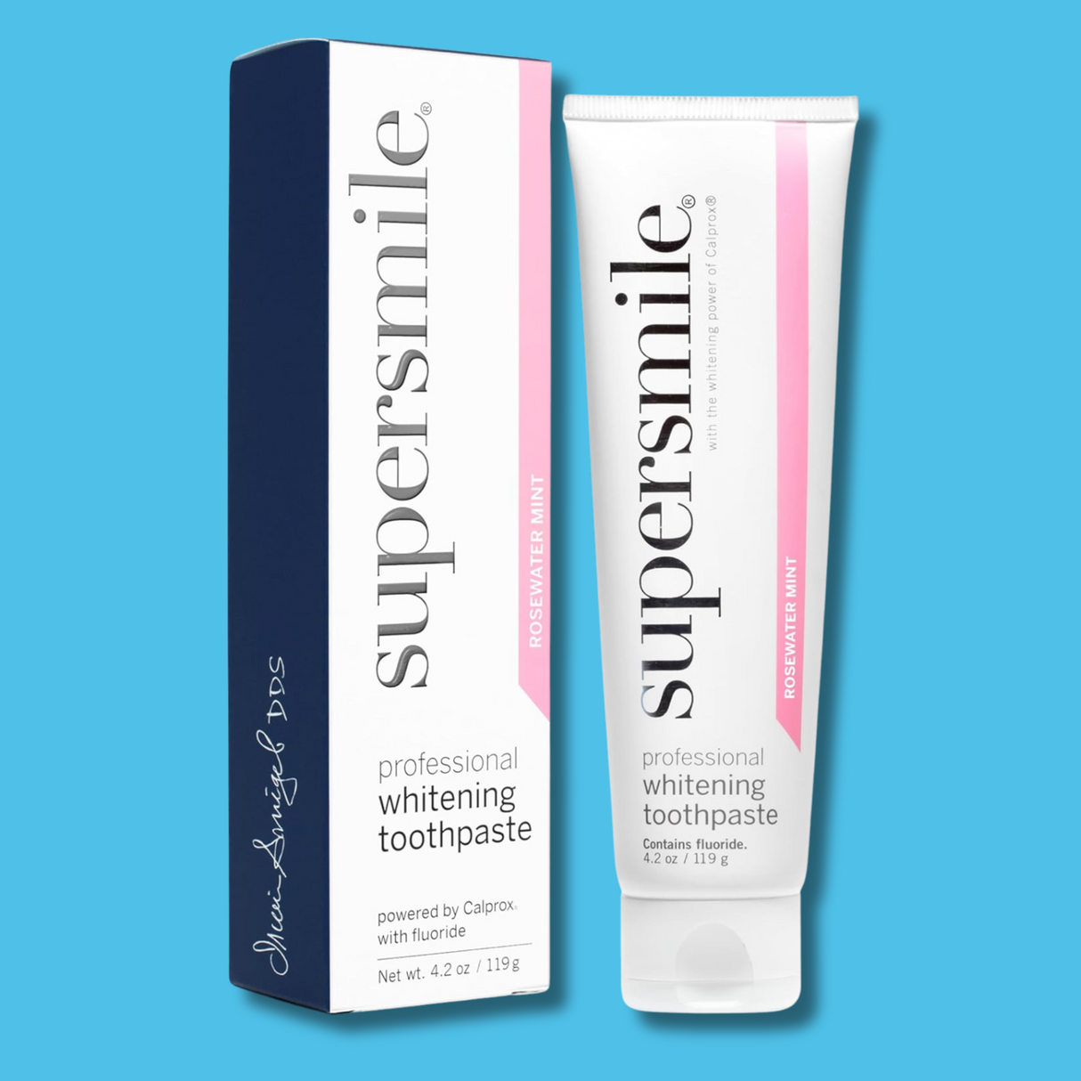 Supersmile Whitening Toothpaste (Rosewater Mint) 119g - Whiter Smile