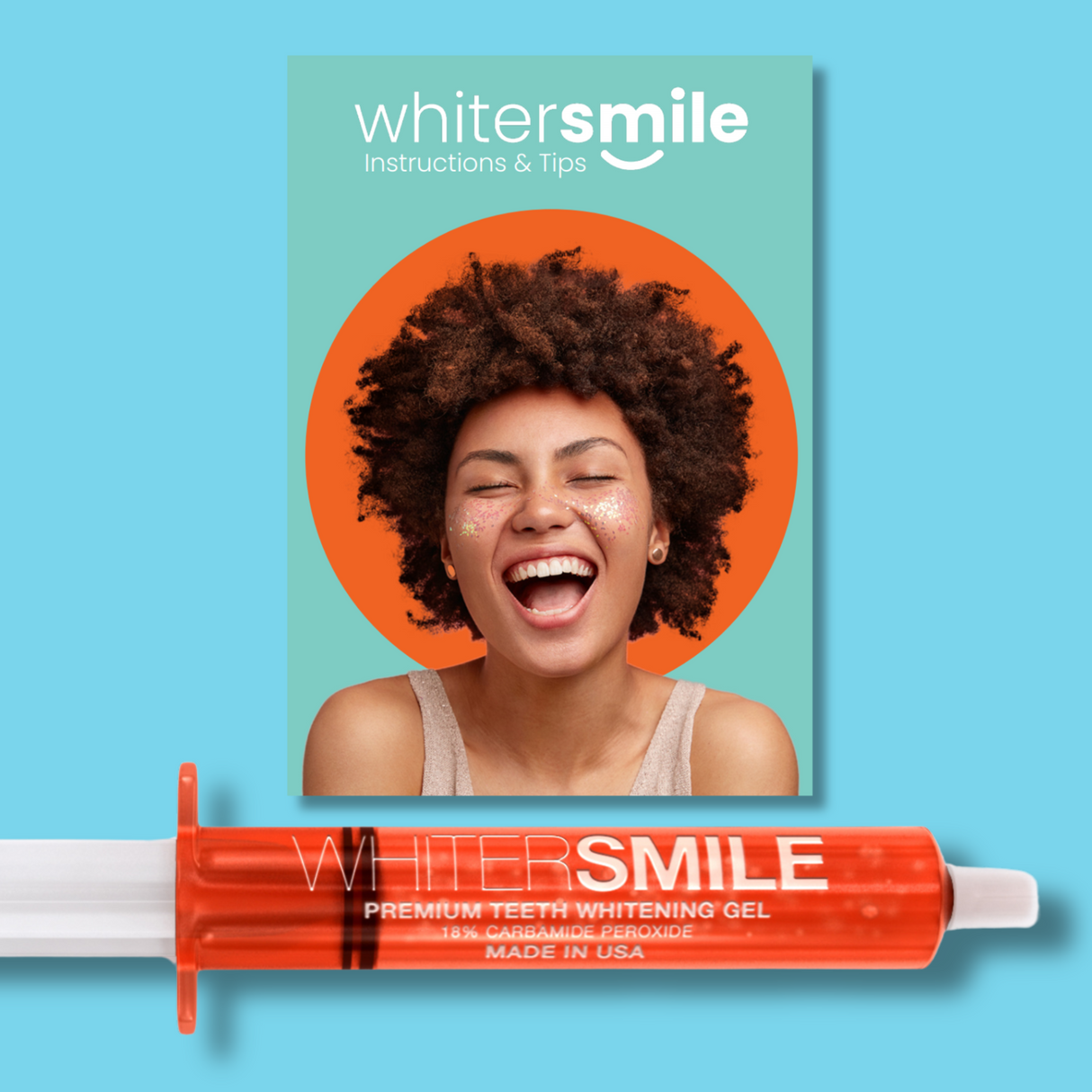 Teeth Whitening Gel (Made In USA) 10g Bulk Syringe - Whiter Smile