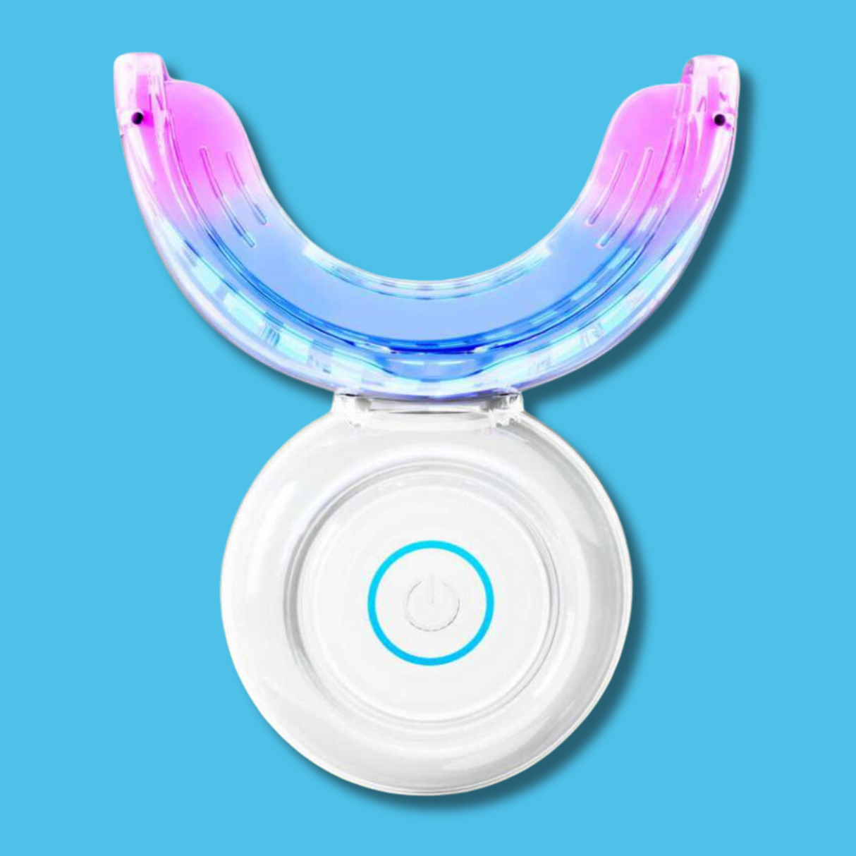 32 LED Red & Blue Light with Attached Mouth Trays & Case - Whiter Smile