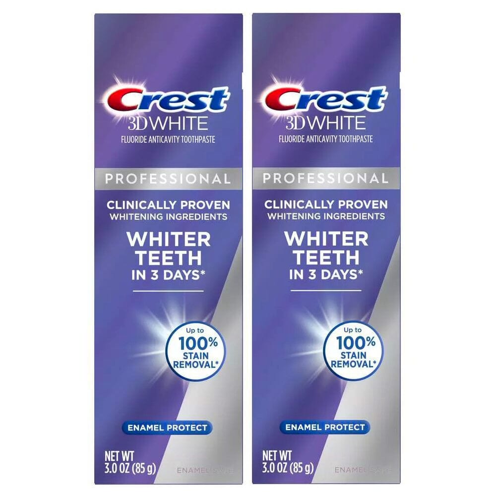 Crest 3D White Professional Toothpaste 85g Crest