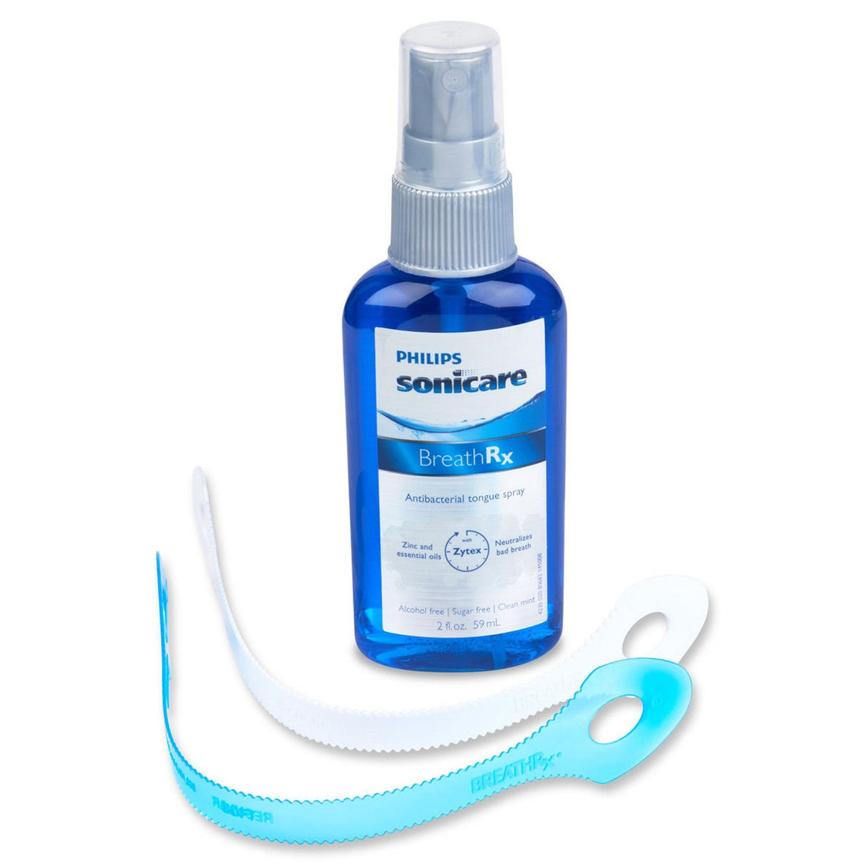 BreathRX Anti-Bacterial Daily Tongue Care Kit 59ml Sonicare BreathRx