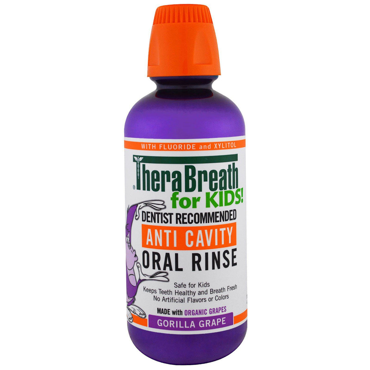 TheraBreath For Kids Anti Cavity Oral Rinse 473ml TheraBreath