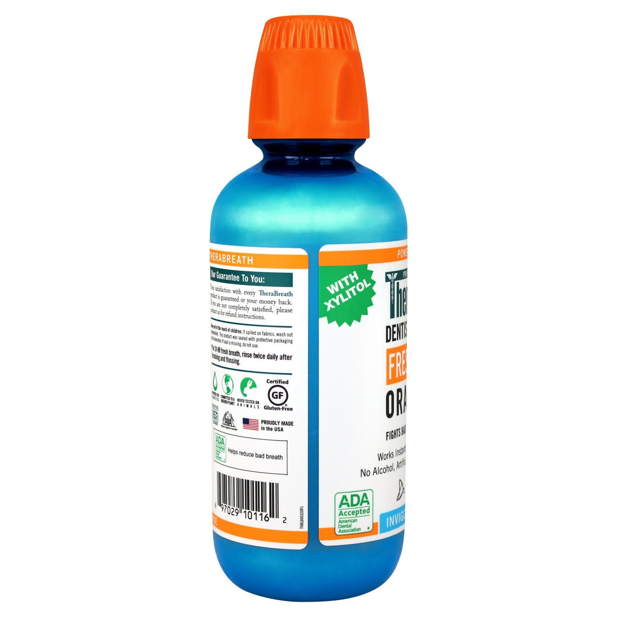 TheraBreath Icy Mint Oral Rinse 473ml TheraBreath