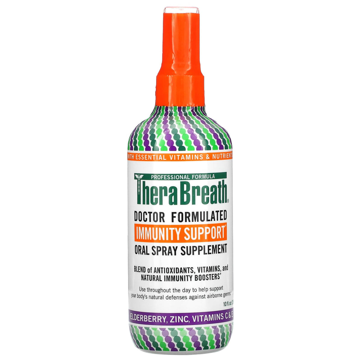 TheraBreath Immunity Support Oral Spray (Cherry Lemonade) 296ml TheraBreath