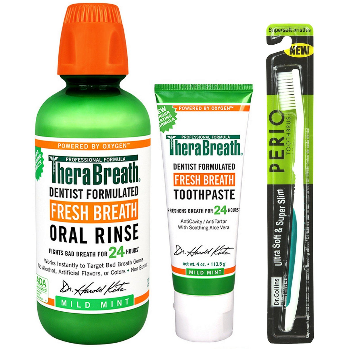 TheraBreath Original Bad Breath Basics Kit TheraBreath