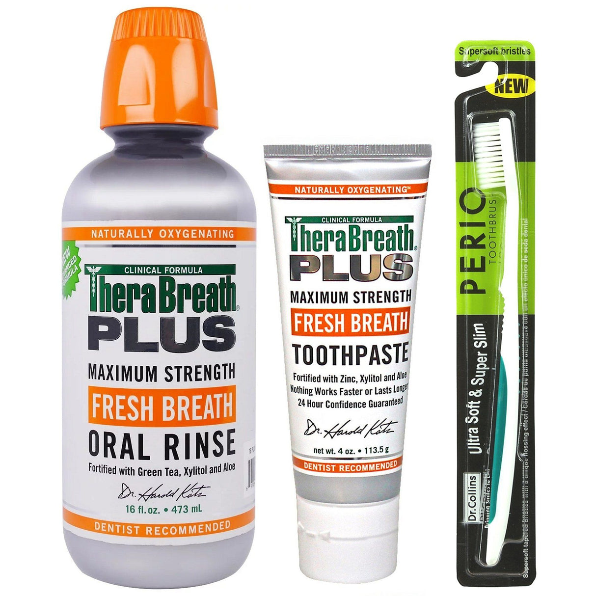 TheraBreath PLUS Maximum Strength Basics Kit TheraBreath