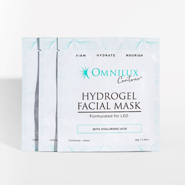 Omnilux Hydrogel Facial Mask (3 Pack) Omnilux