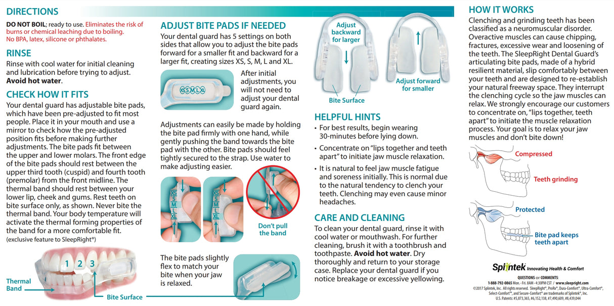 SleepRight Select Dental Night Guard SleepRight