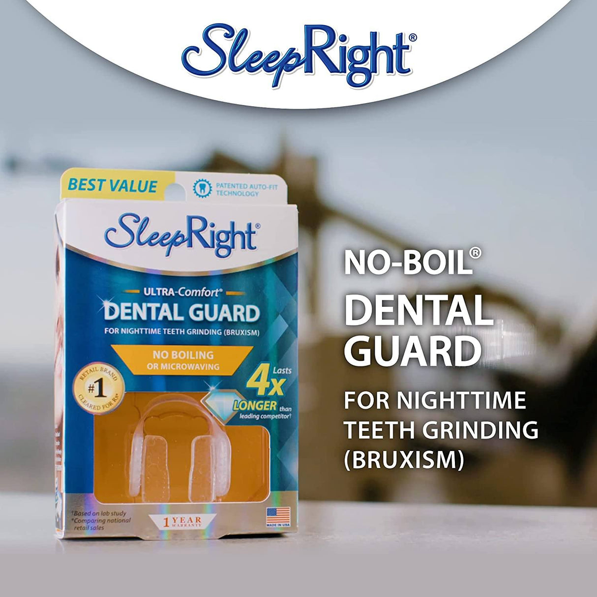SleepRight Ultra Comfort Slim Dental Night Guard SleepRight