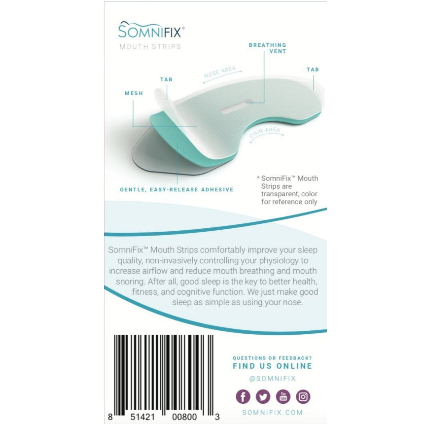 Somnifix Sleep Strips - Mouth Tape for Better Nose Breathing Somnifix