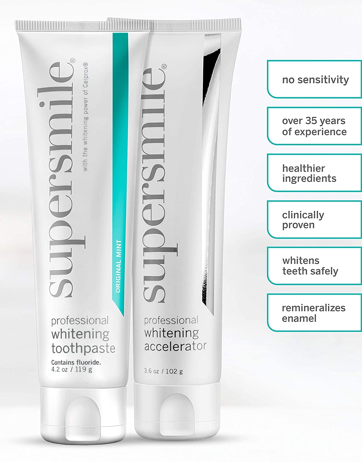 Supersmile Whitening Accelerator System 119g / 102g Supersmile