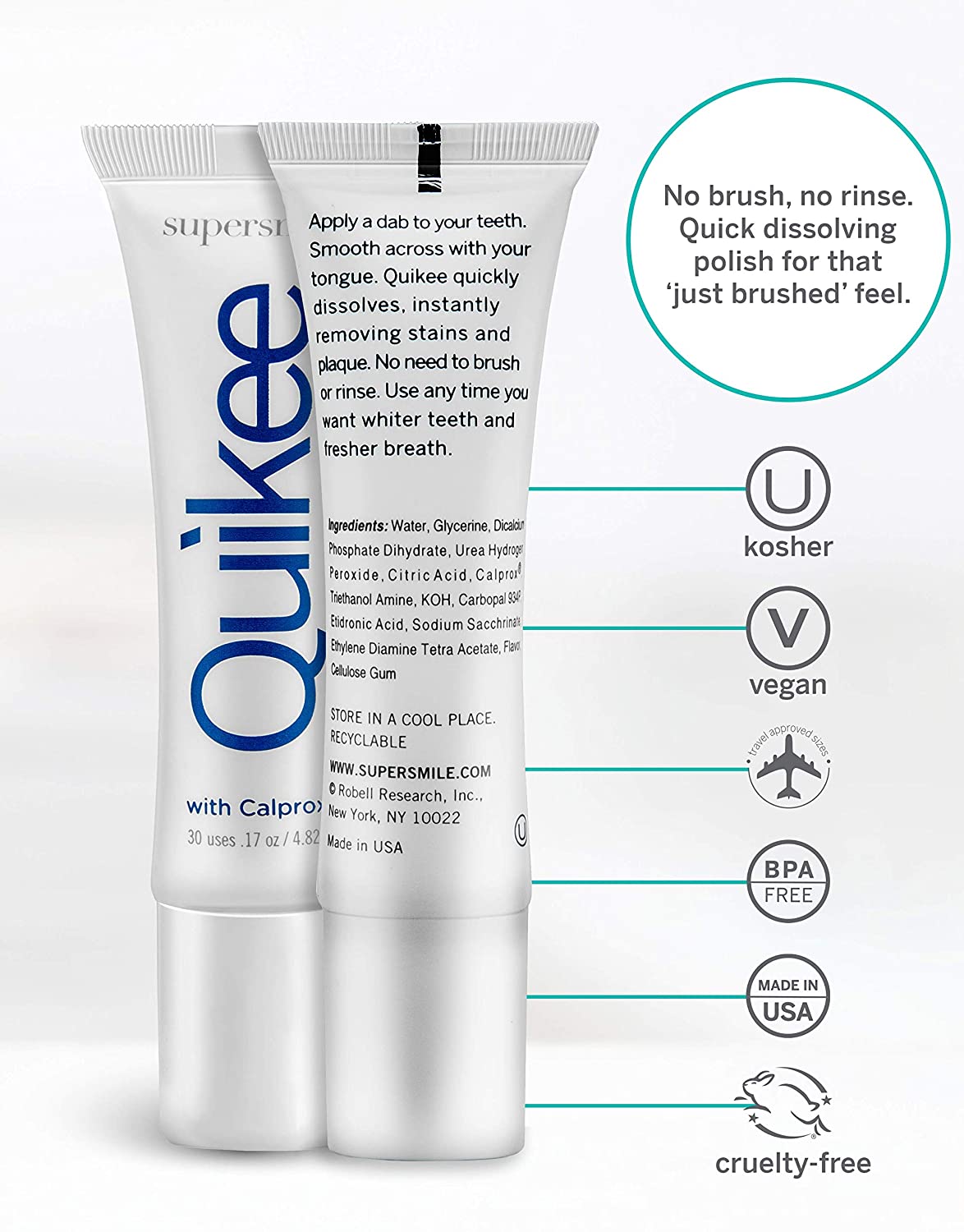 Supersmile Quikee Portable Tooth Polish Supersmile