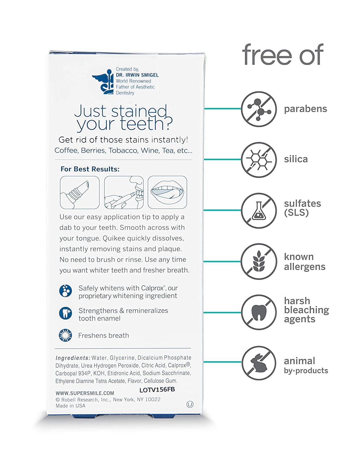 Supersmile Quikee Portable Tooth Polish Supersmile