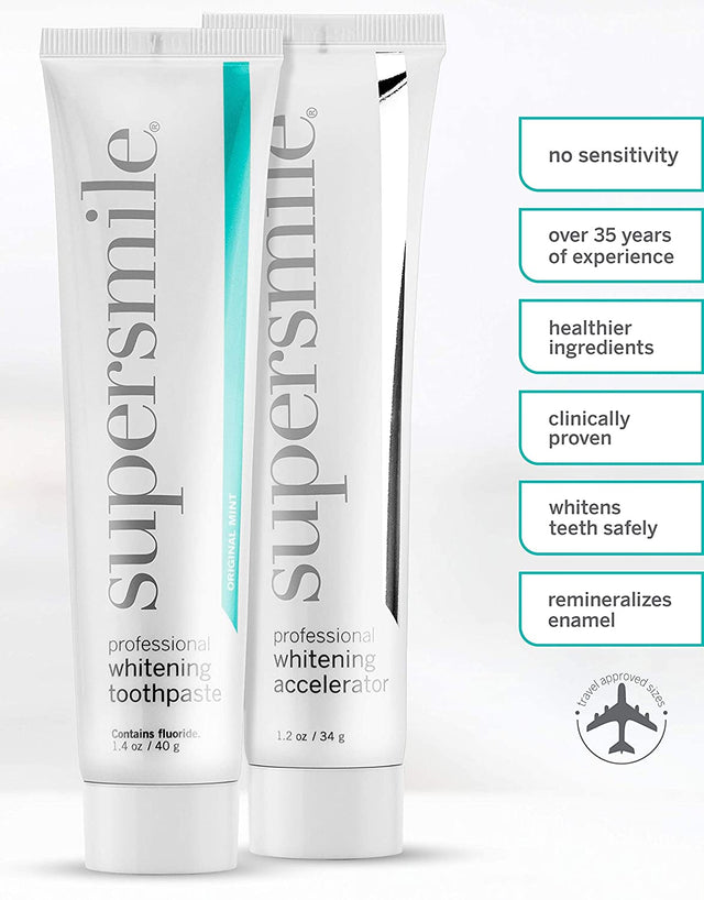 Supersmile Whitening Accelerator System 40g / 34g Supersmile