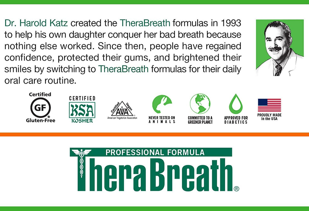 TheraBreath Healthy Smile Oral Rinse 473ml TheraBreath 