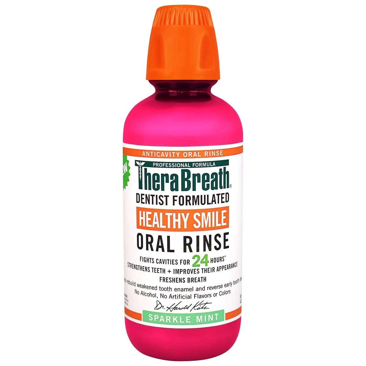 TheraBreath Healthy Smile Oral Rinse 473ml TheraBreath