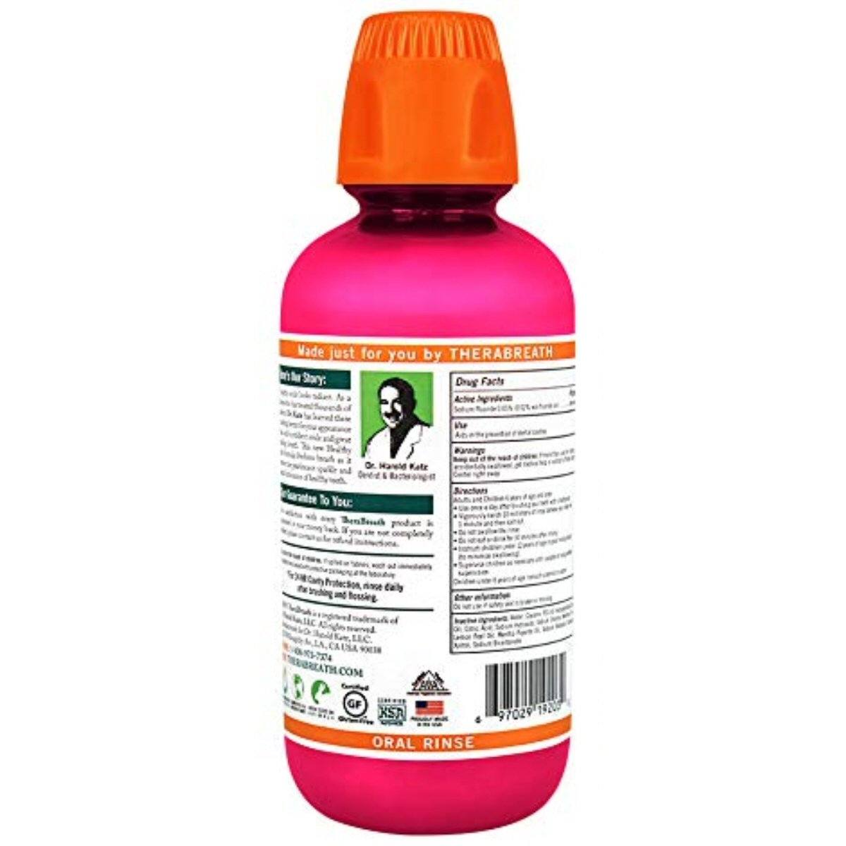 TheraBreath Healthy Smile Oral Rinse 473ml TheraBreath