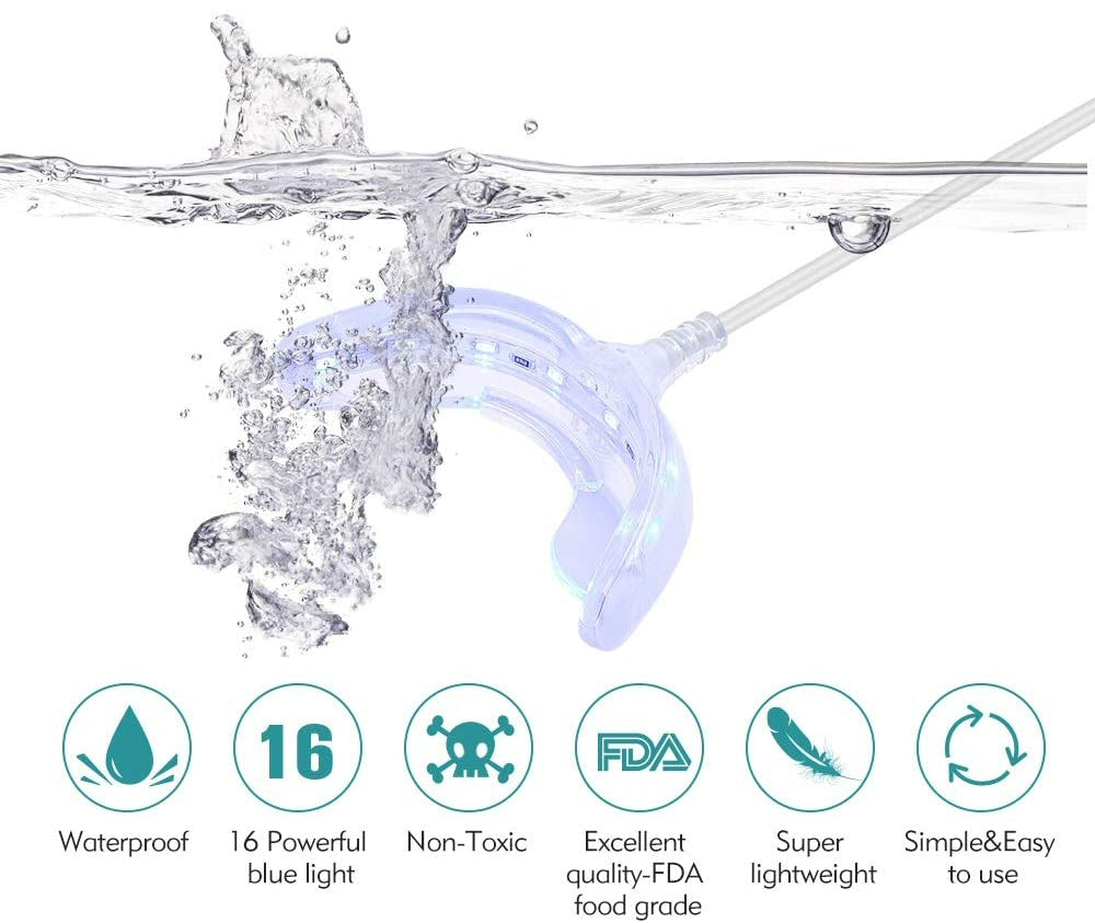 16 LED Accelerator Light with Attached Mouth Trays Whiter Smile