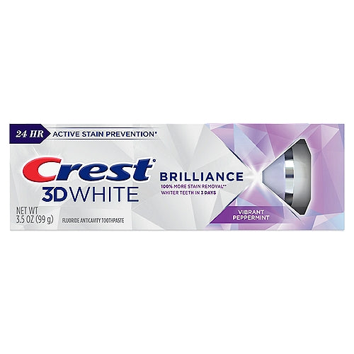 Crest 3D White Brilliance Toothpaste 99g - Whiter Smile