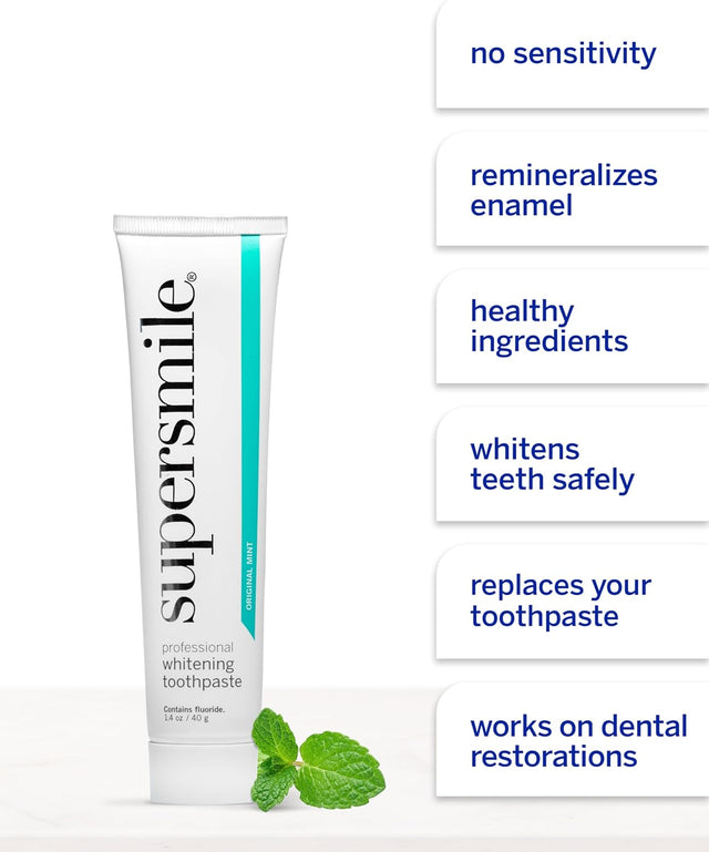 Supersmile Whitening Toothpaste Original Mint