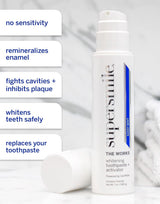 Supersmile The Works Whitening Toothpaste + Activator 198.5g - Whiter Smile