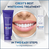 Crest 3D White Brilliance 2 Step Kit 65g / 113g - Whiter Smile