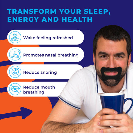 MyoTape Mouth Tape For Beards