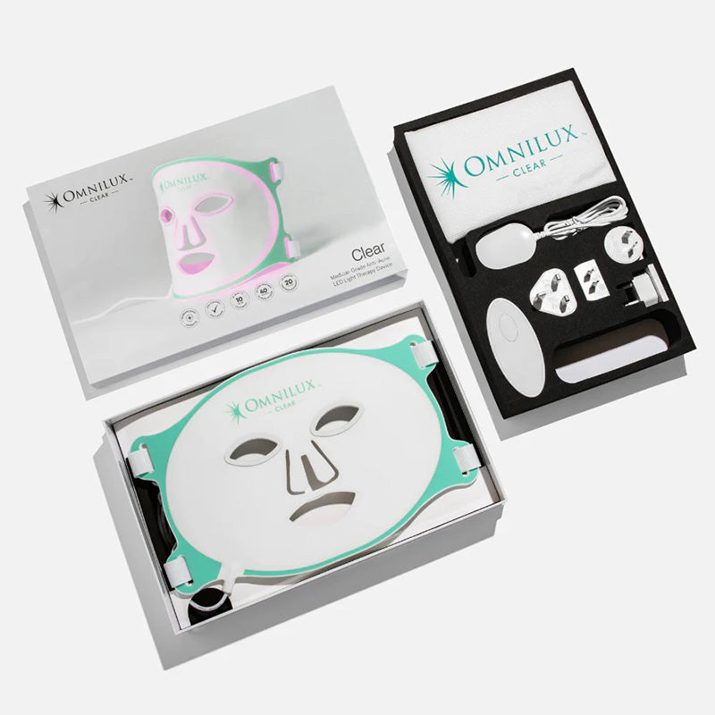 Omnilux Clear LED Face Mask - Whiter Smile