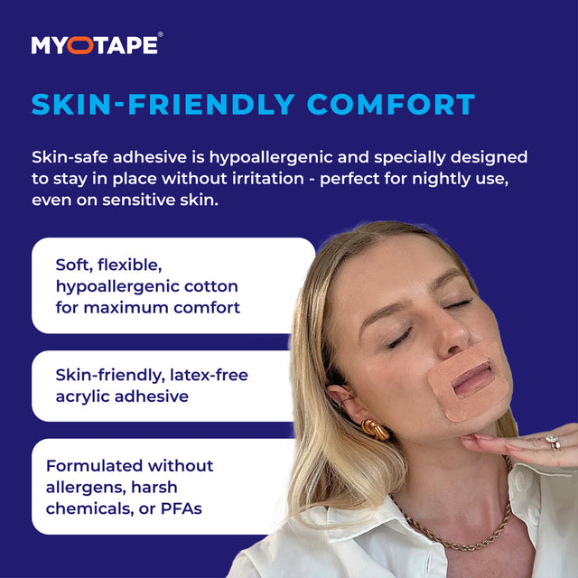 MyoTape Mouth Tape For Adults - Sensitive Skin