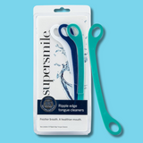 Supersmile Ripple Edge Tongue Cleaner (3 Pack) - Whiter Smile