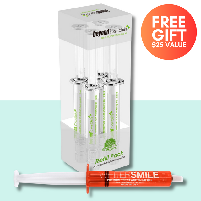 Beyond CoreWhite Gel 6% HP (Mint) 4 x 2.6g Syringes - Whiter Smile