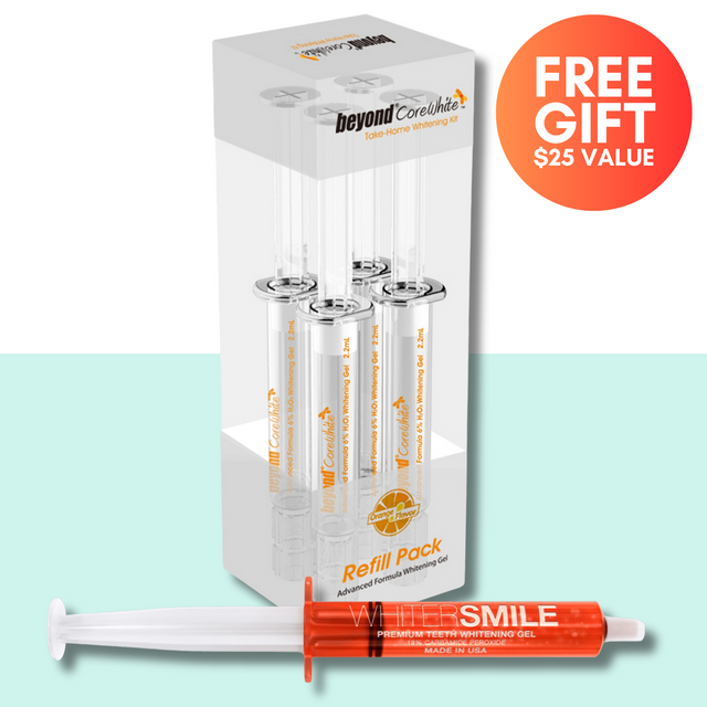 Beyond CoreWhite Gel 6% HP (Orange) 4 x 2.6g Syringes - Whiter Smile