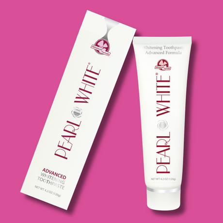 Pearl White Whitening Toothpaste (Advanced Formula) 120g - Whiter Smile