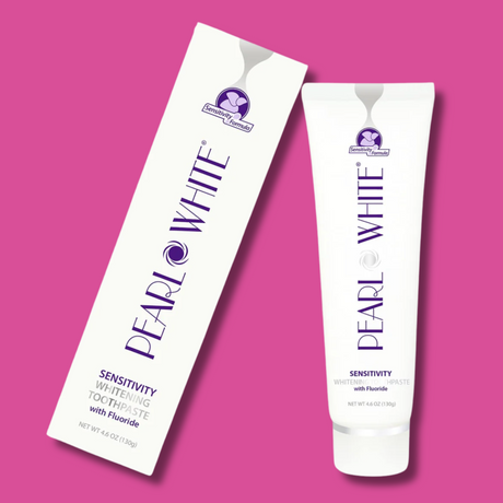 Pearl White Whitening Toothpaste (Sensitivity Formula) 120g - Whiter Smile
