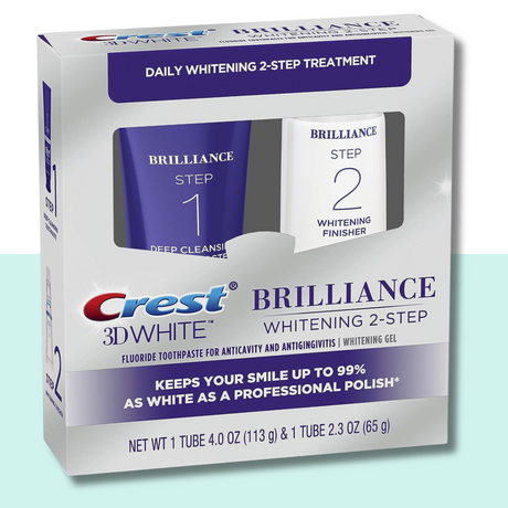 Crest 3D White Brilliance 2 Step Kit 65g / 113g - Whiter Smile