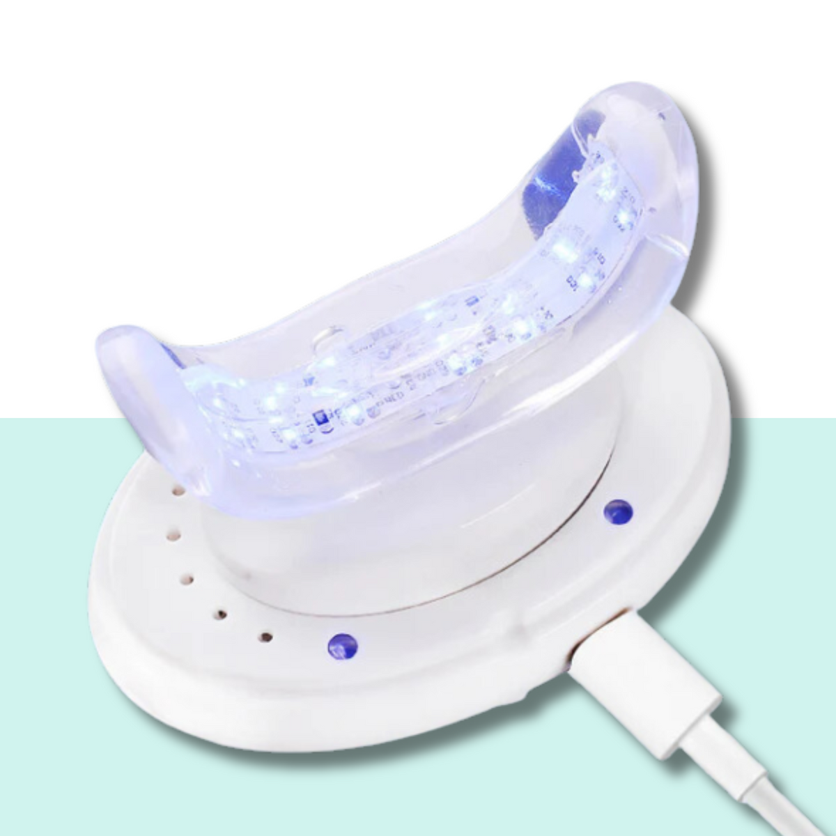 32 LED Red & Blue Accelerator Light with Attached Mouth Trays
