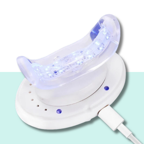 32 LED Red & Blue Accelerator Light with Attached Mouth Trays - Whiter Smile