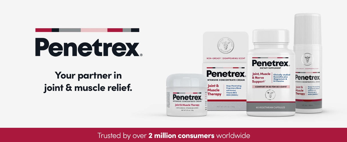 Penetrex Pain Relief Joint & Muscle Therapy 2oz (57g) Penetrex 