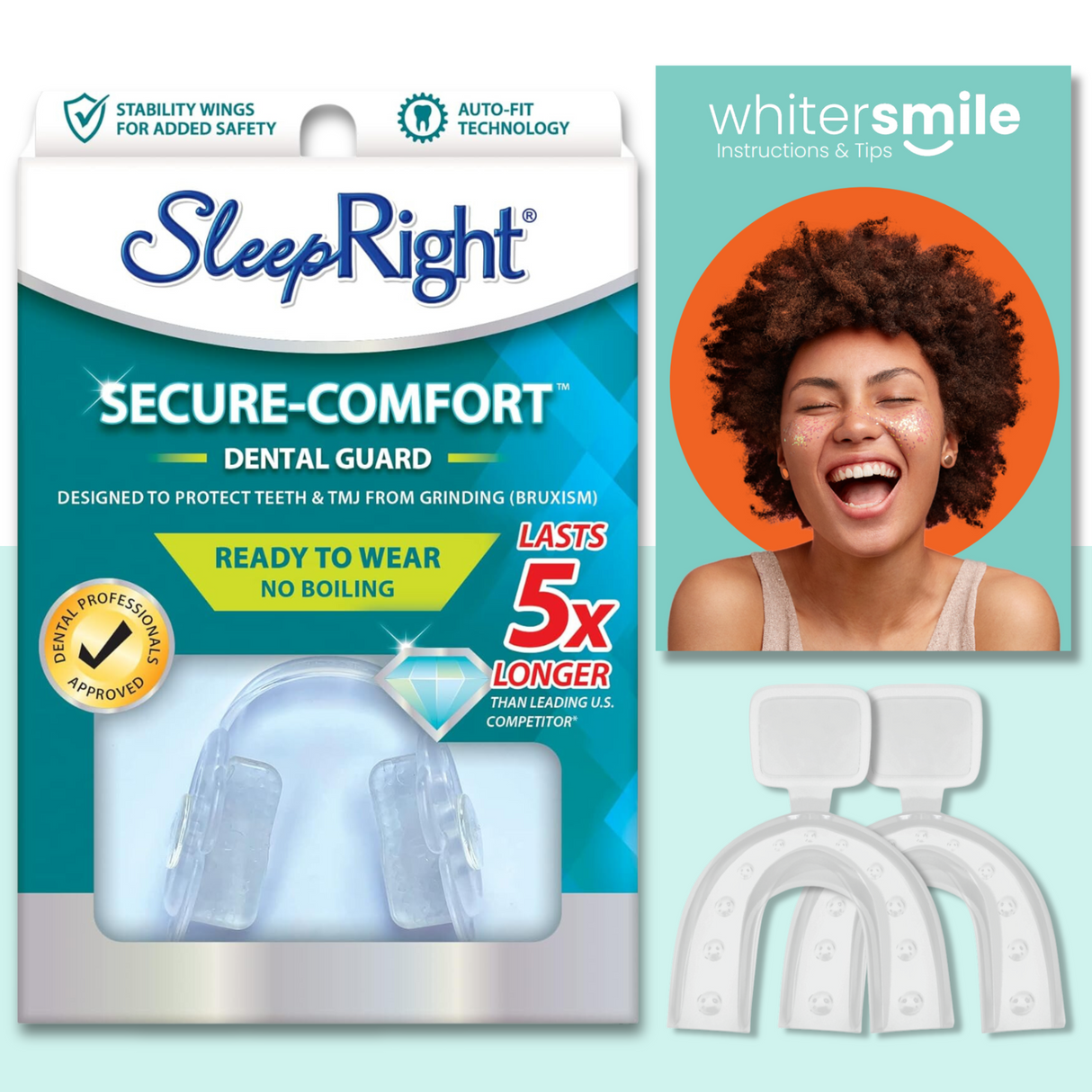 SleepRight Secure Comfort Dental Night Guard - Buy Now, Pay Later