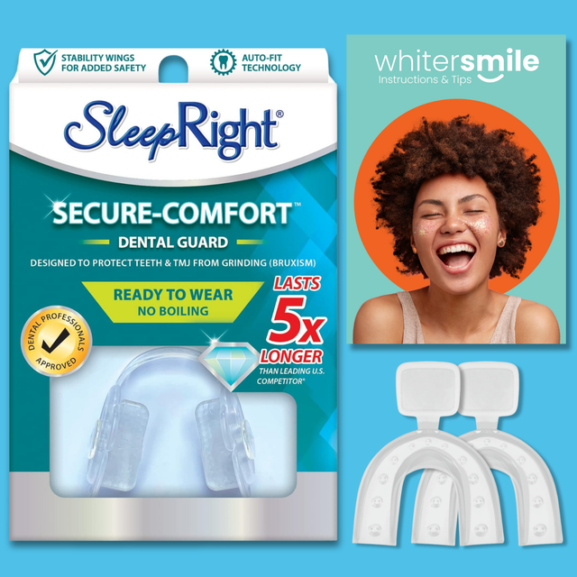 SleepRight Secure Comfort Dental Night Guard - Whiter Smile