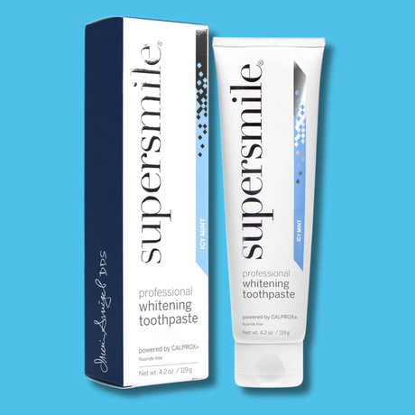 Supersmile Fluoride Free Whitening Toothpaste (Icy Mint) 119g - Whiter Smile